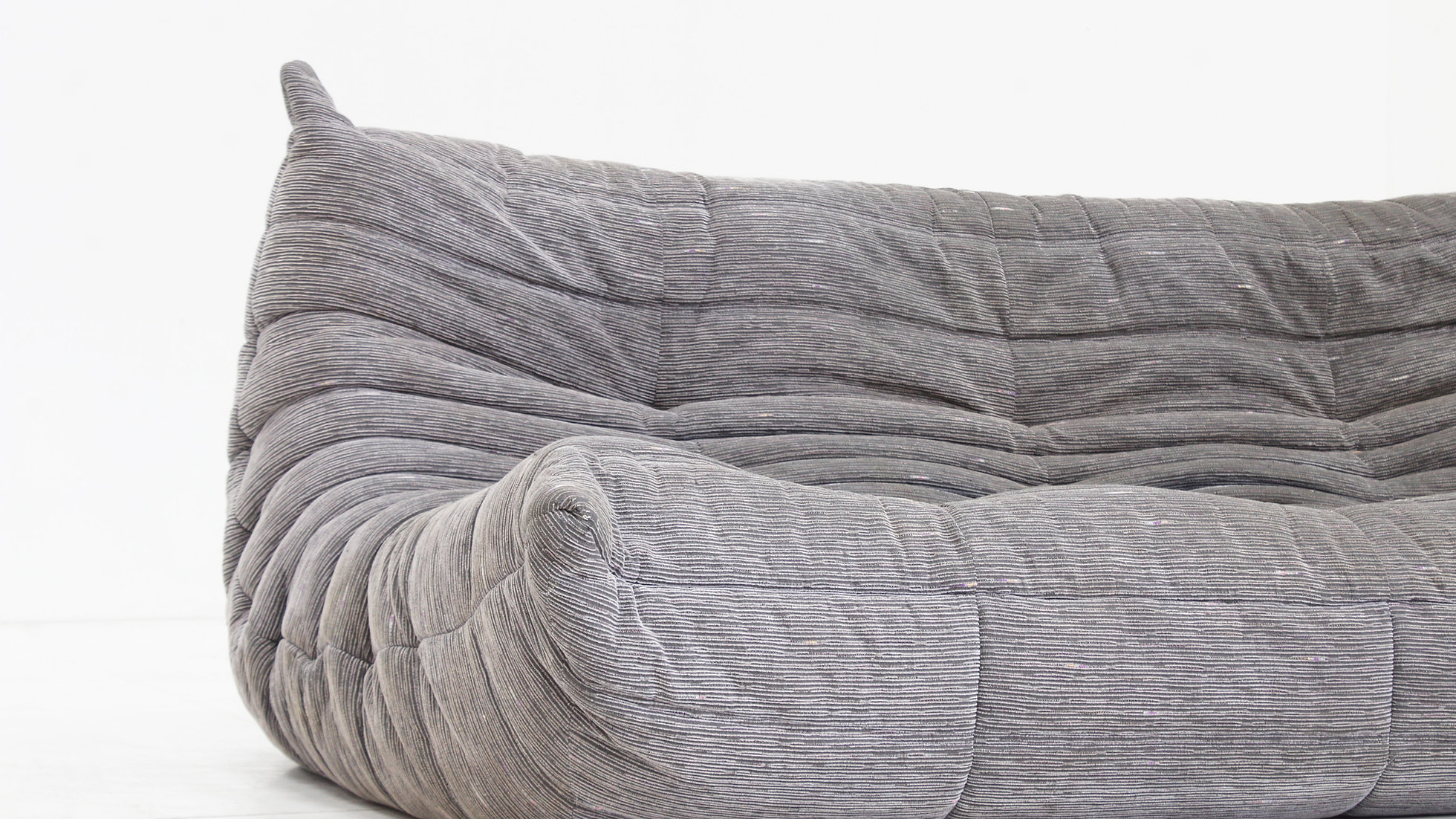 Vintage Ligne Roset Togo 3 Seater Sofa By Michel Ducaroy image 13