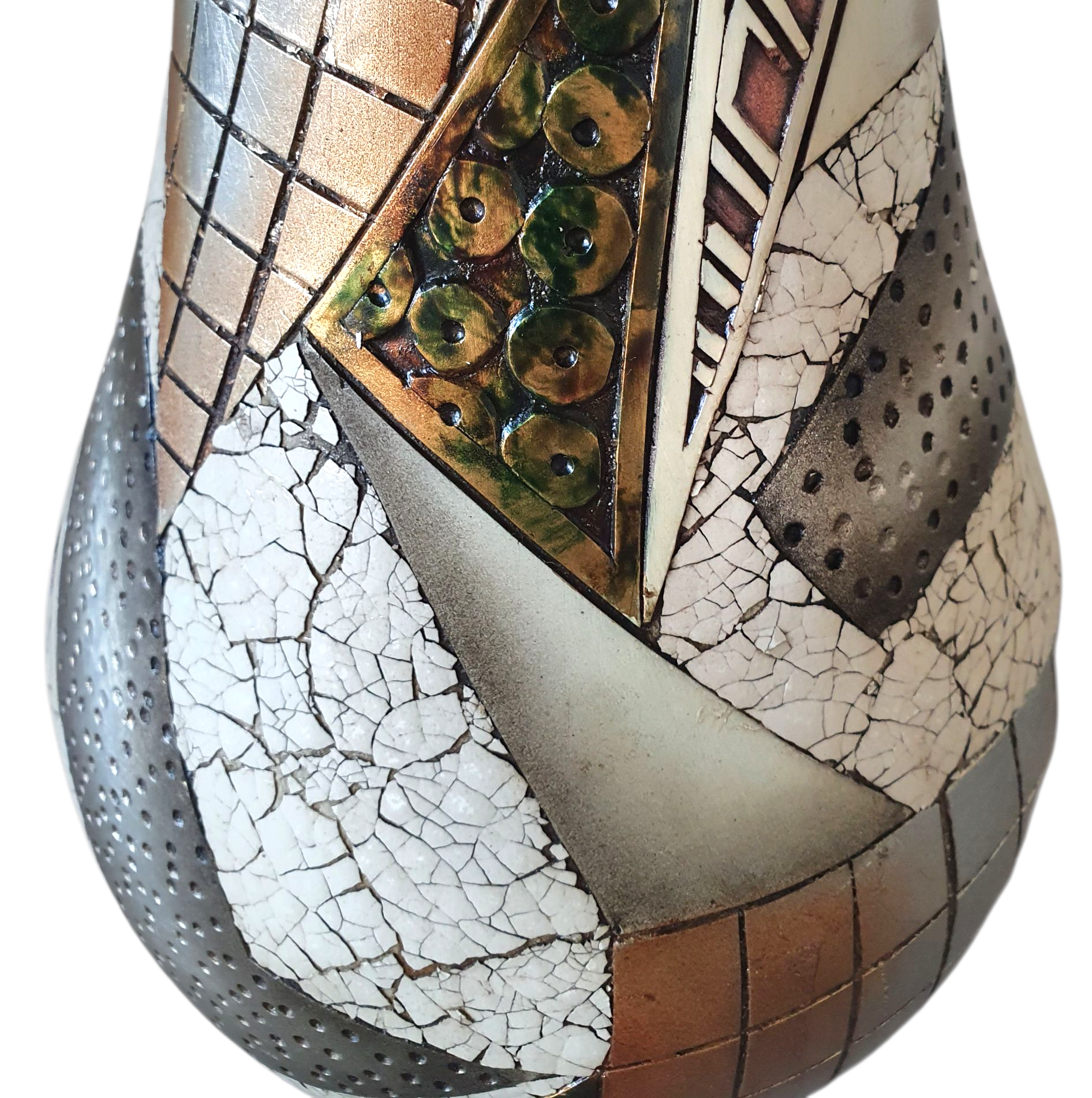 Alexander Kalifano / Modern Impressionist Art Vase Lamps / Circa 1980s image 15