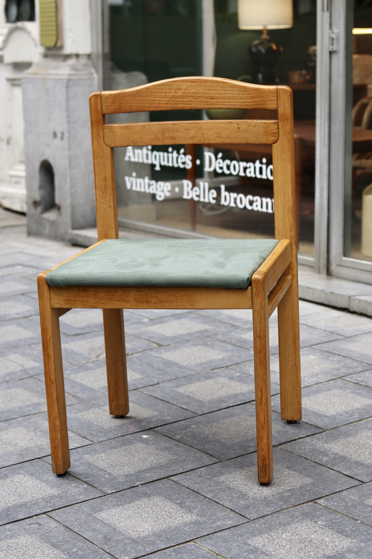 4 Musterring Massief Eikenhouten Stoelen, 1970 image 6