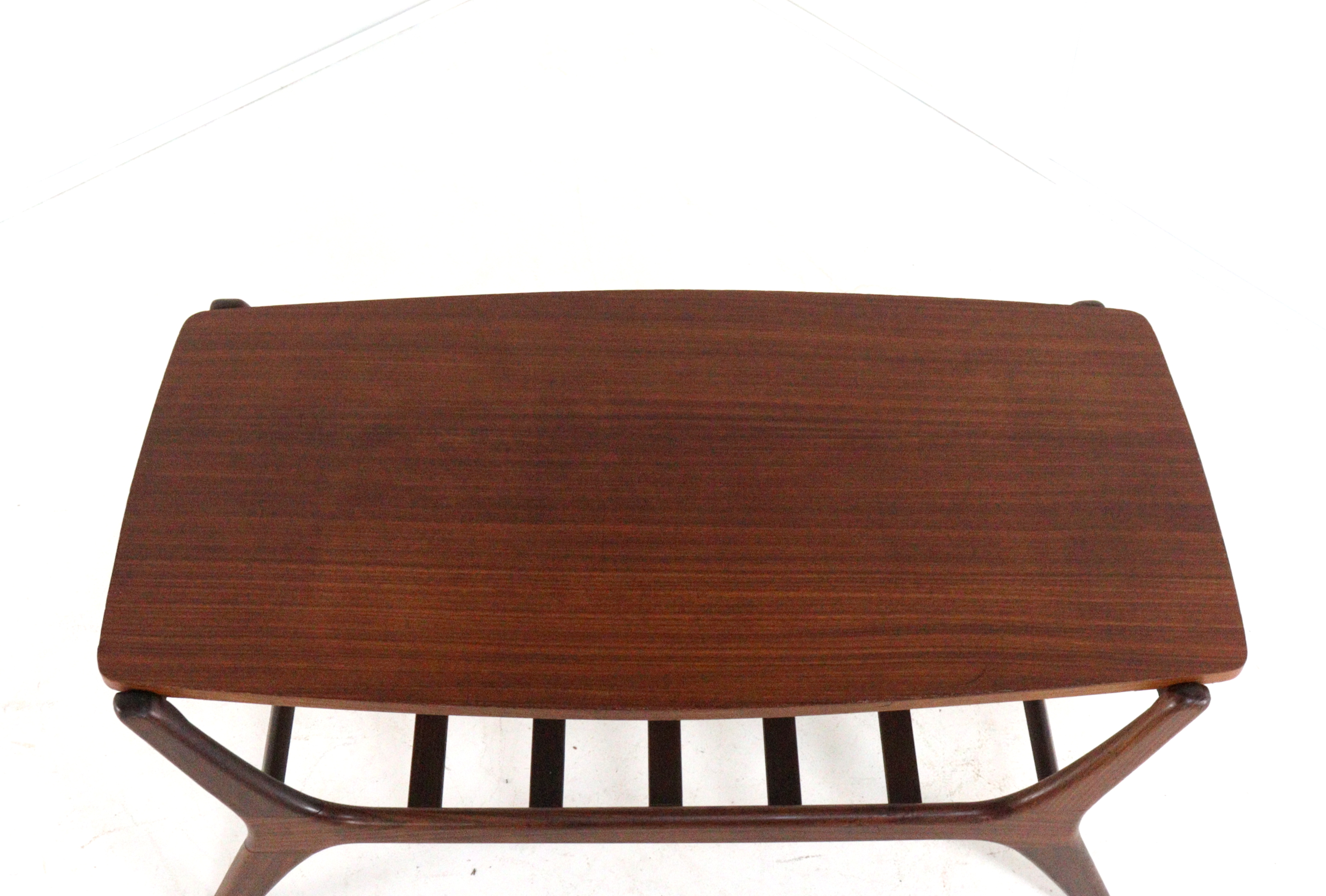 Vintage Salontafel Met Omkeerbaar Blad 'vinkega' image 11