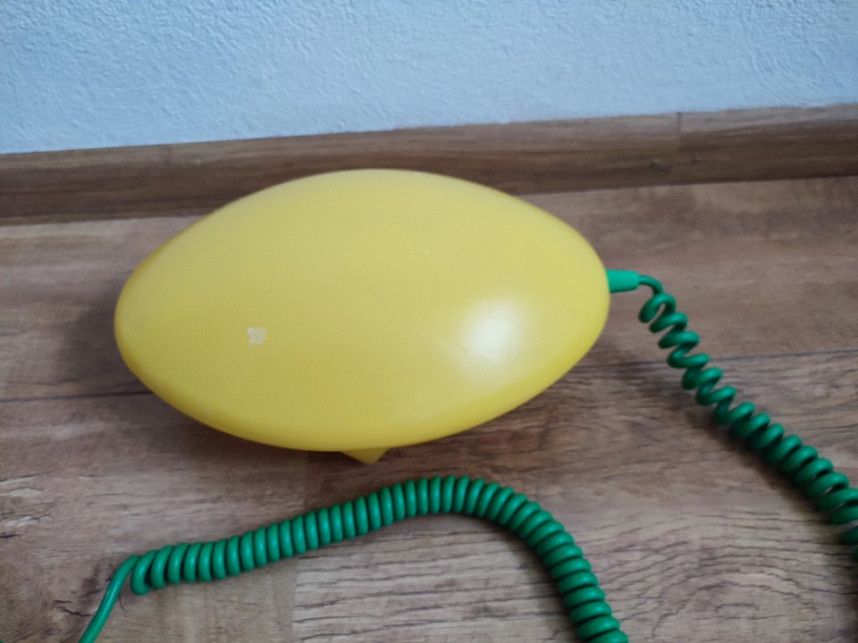 Retro Ikea Löv Lamp Ufo Geel Groen image 2