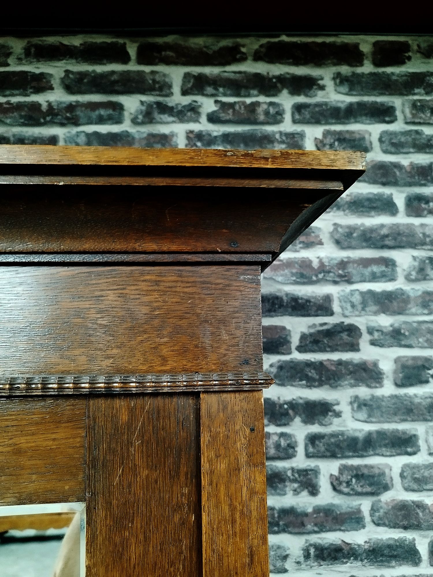 Oude Vitrinekast / Buffetkast / Servieskast image 6