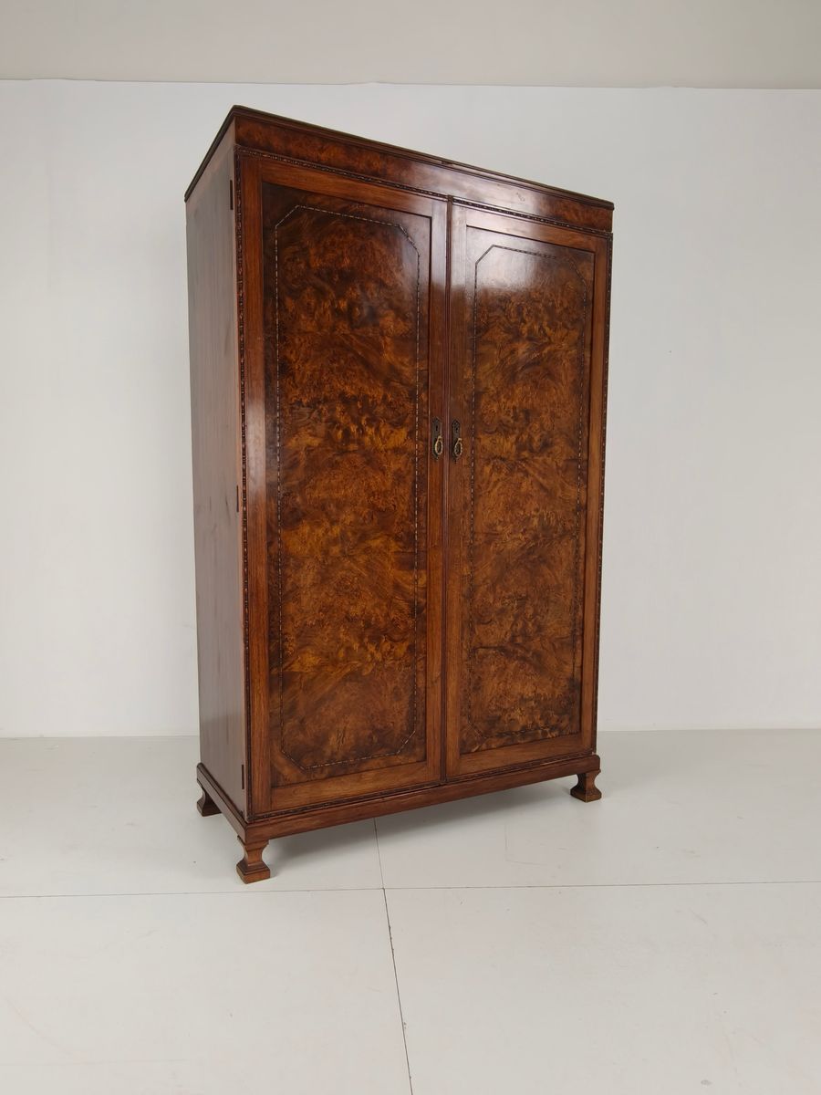 Prachtige Engelse Art Deco-kast Van Wortelnotenhout Van Waring & Gillow – Ca. 1900–1932 image 20