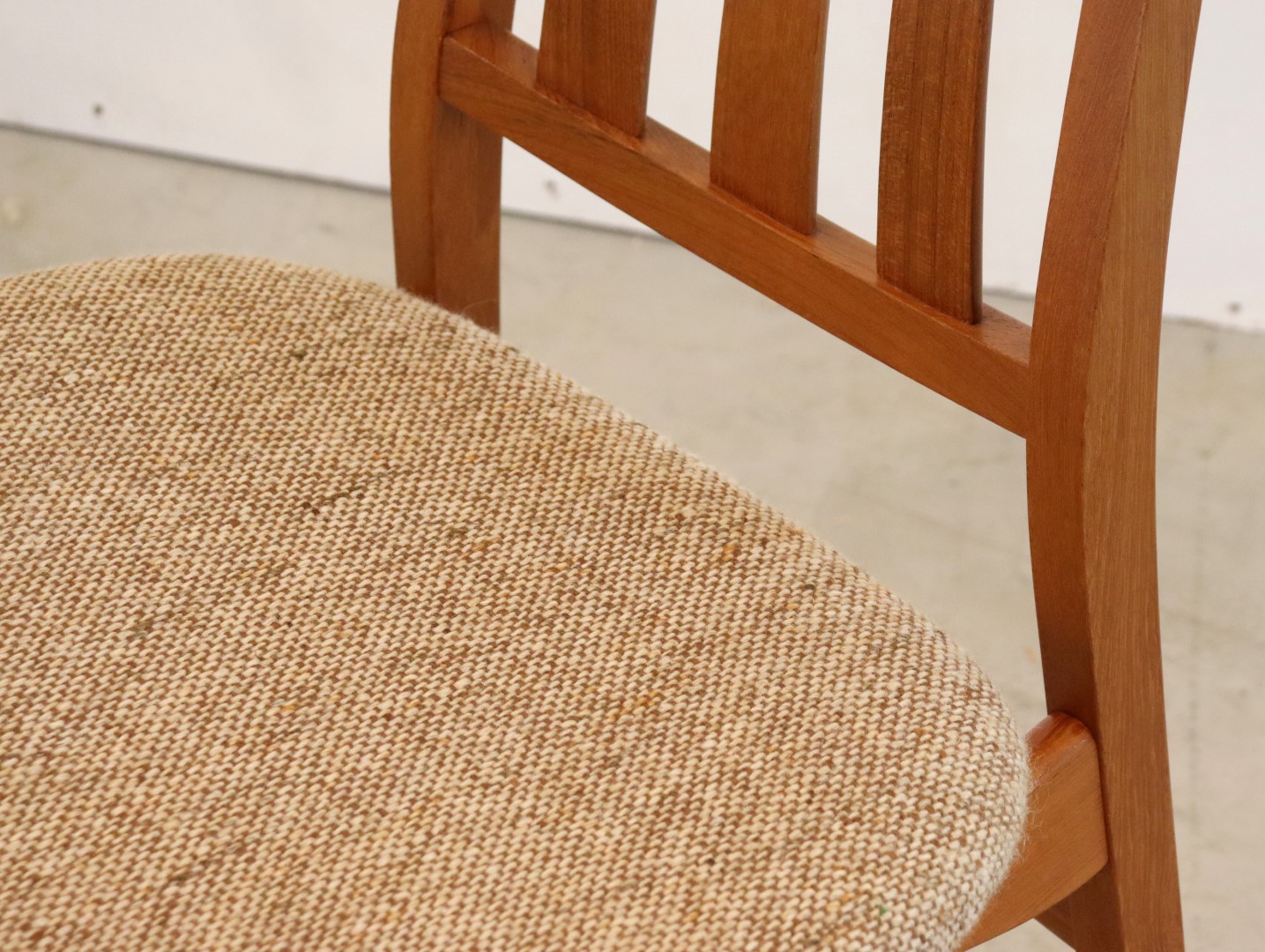 Set 4 Vamdrup Stoelen Eetkamerstoelen Vintage Deens image 17
