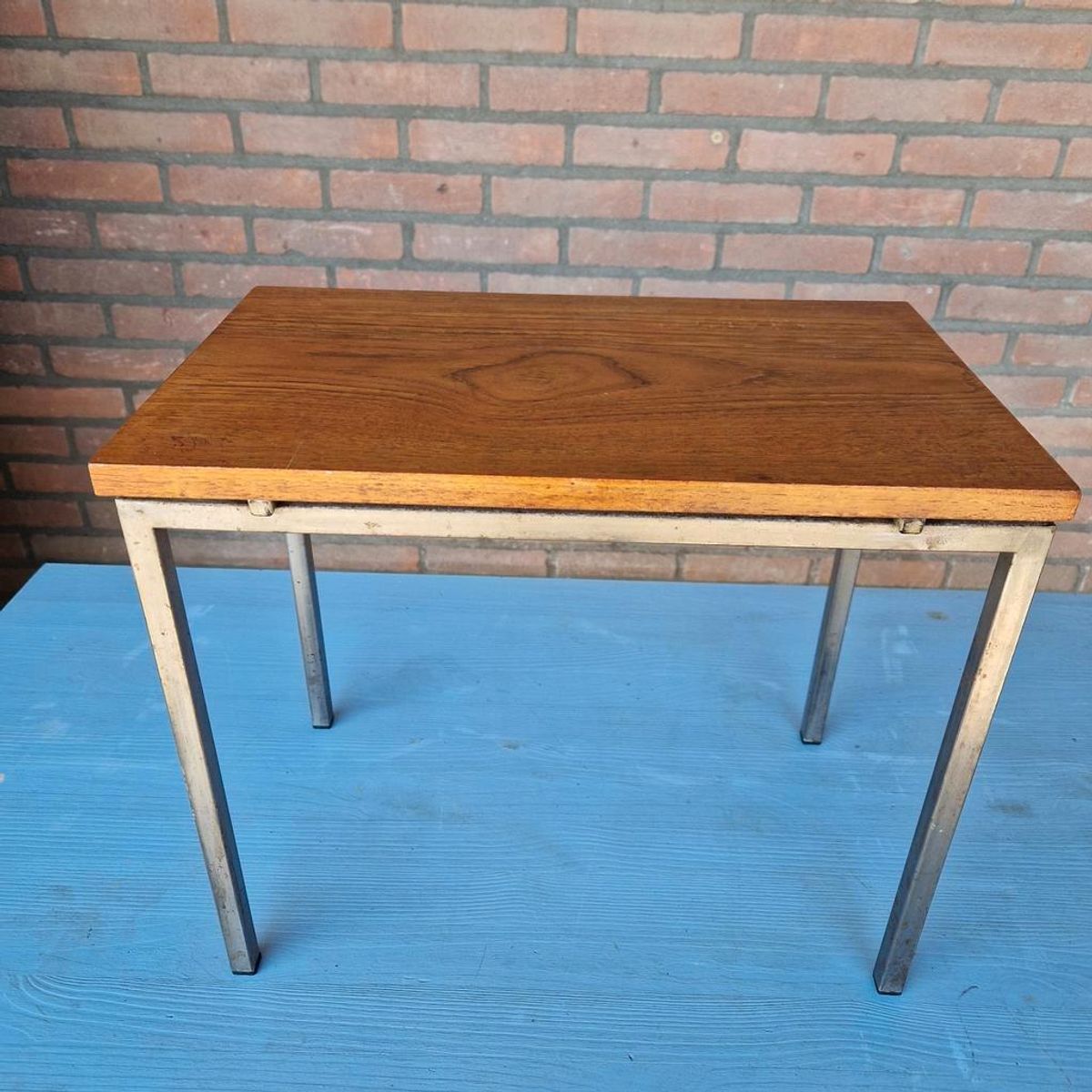 Vintage Bijzettafel Tafeltje Plantentafel Pastoe Stijl Tafel image 3