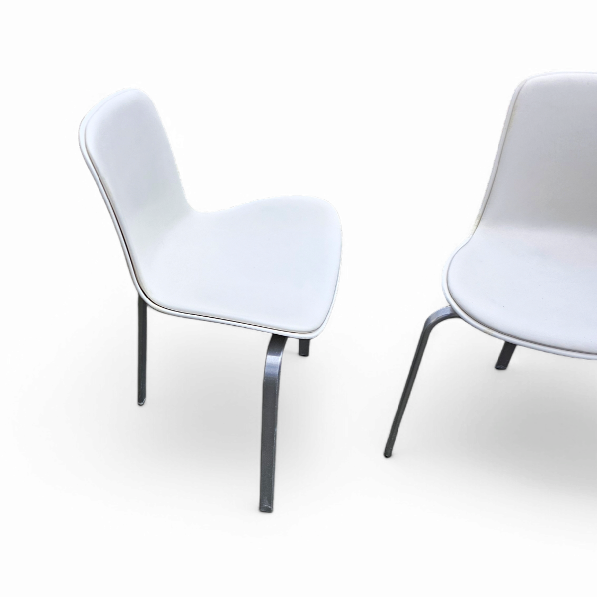 Set / Poul Kjaerholm For Fritz Hansen / Pk8 / Chairs 2012 image 11