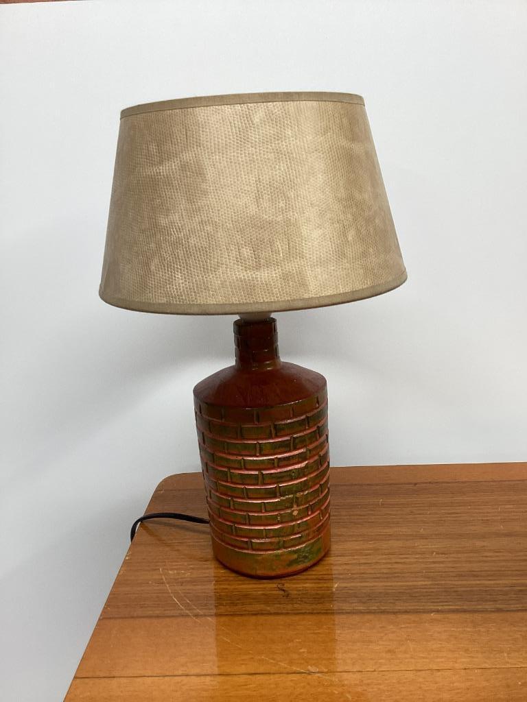 Vintage Lamp, Deens Keramiek Jaren 70 image 2