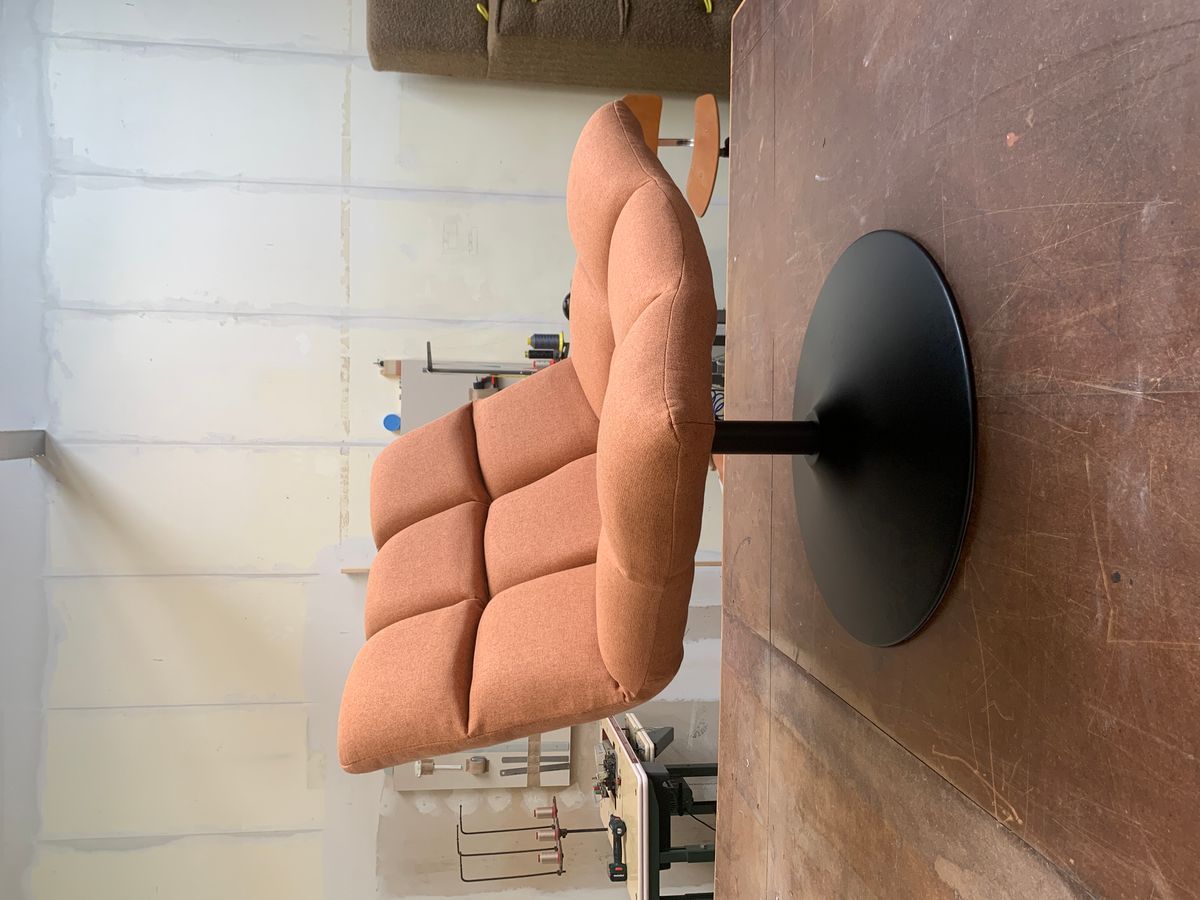 DUTCHBONE Fauteuil In Perzikoranje – Opnieuw Bekleed image 5