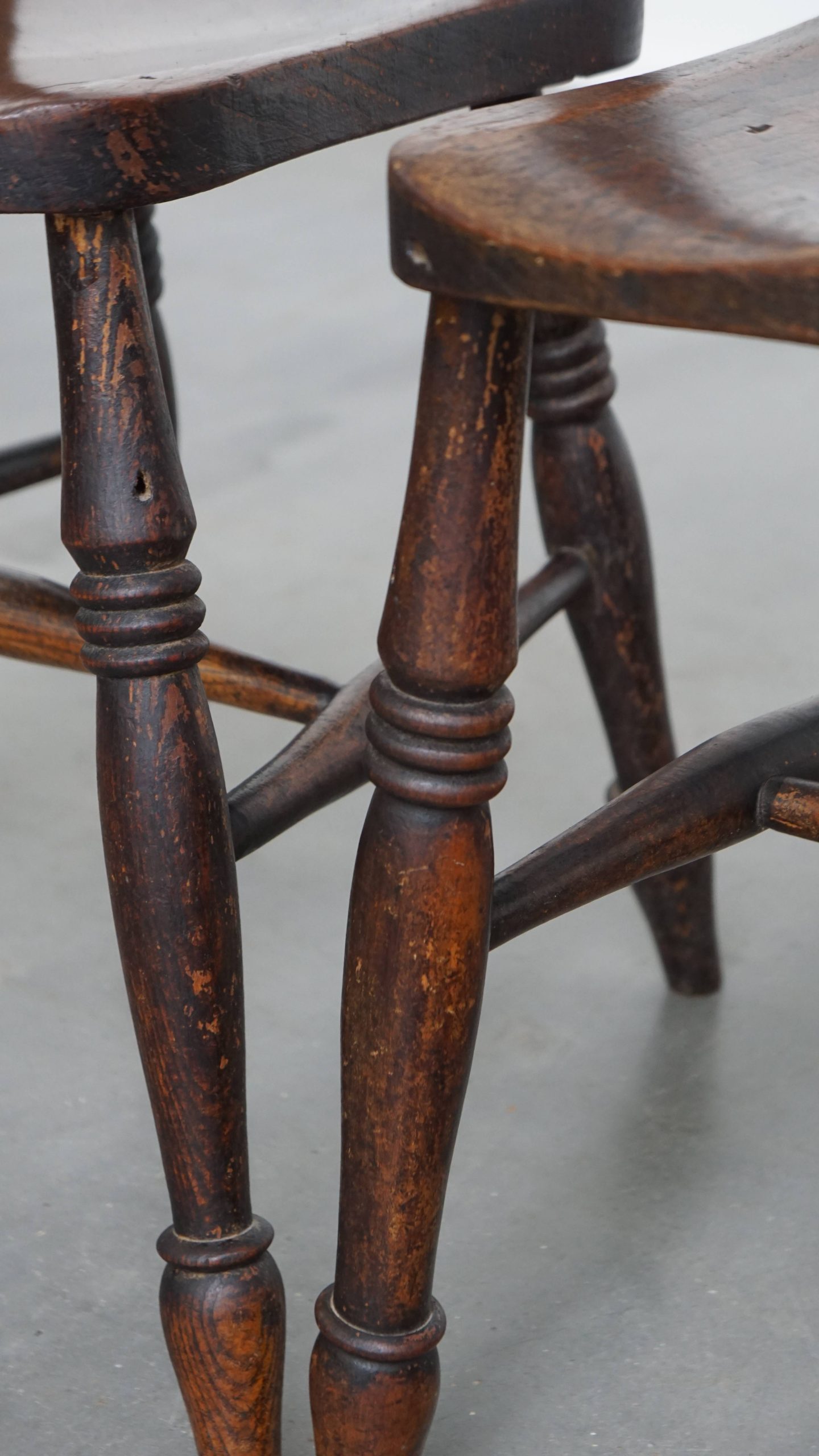 Tijdloze Elegante Set Van 10 Antieke Engelse Oxford Eetkamer/ Keuken Stoelen image 12