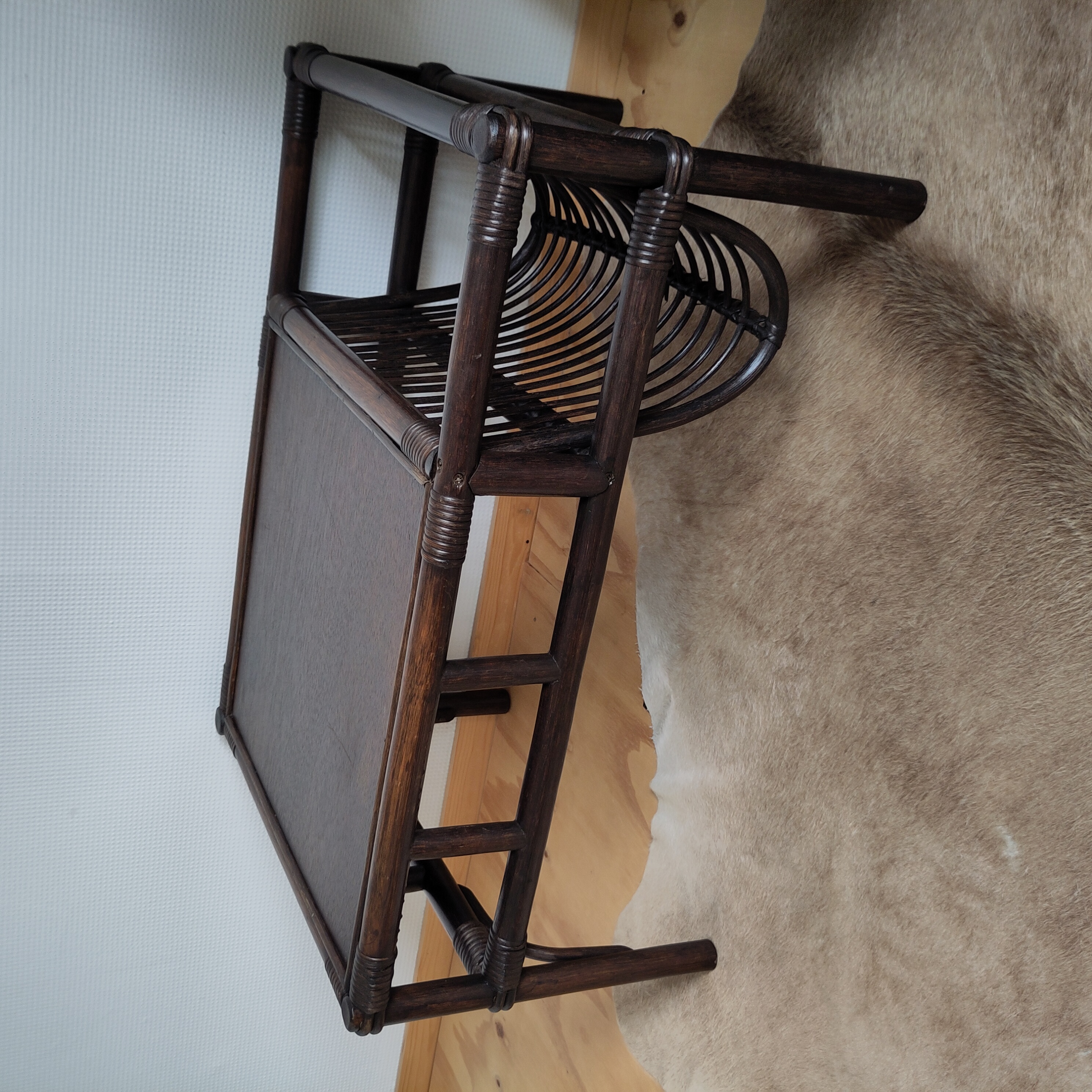 Rotan Manou Salontafel Met Lectuurmand image 3