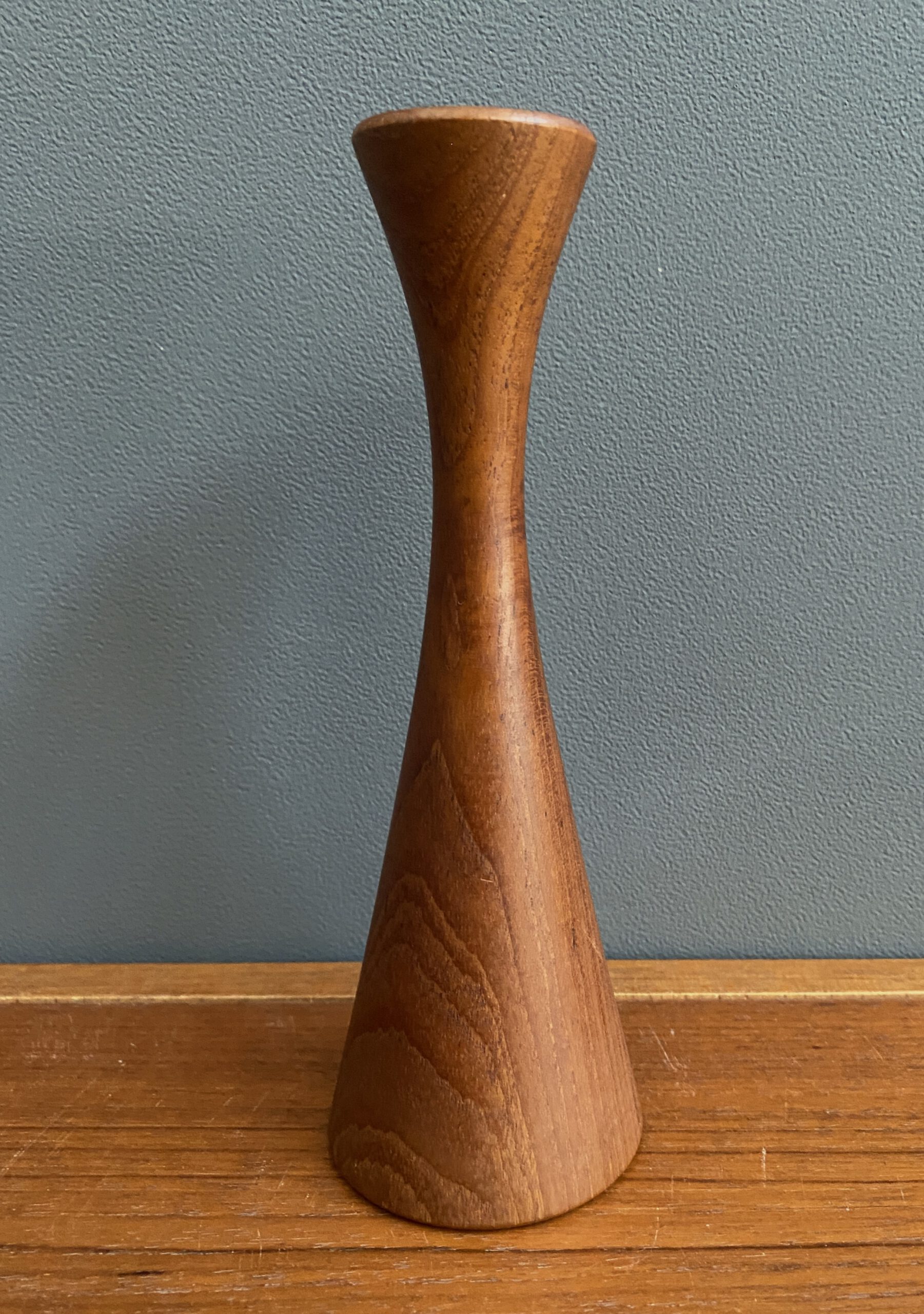 Teak Candle Stick 1960S image 9