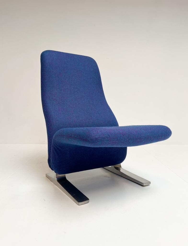Opnieuw Gestoffeerde Artifort Concorde Fauteuil, 1960's image 2