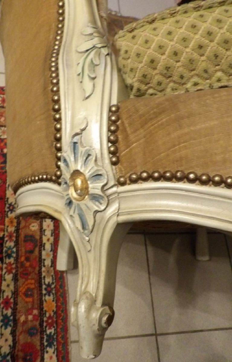 Paar Barok Fauteuils image 3