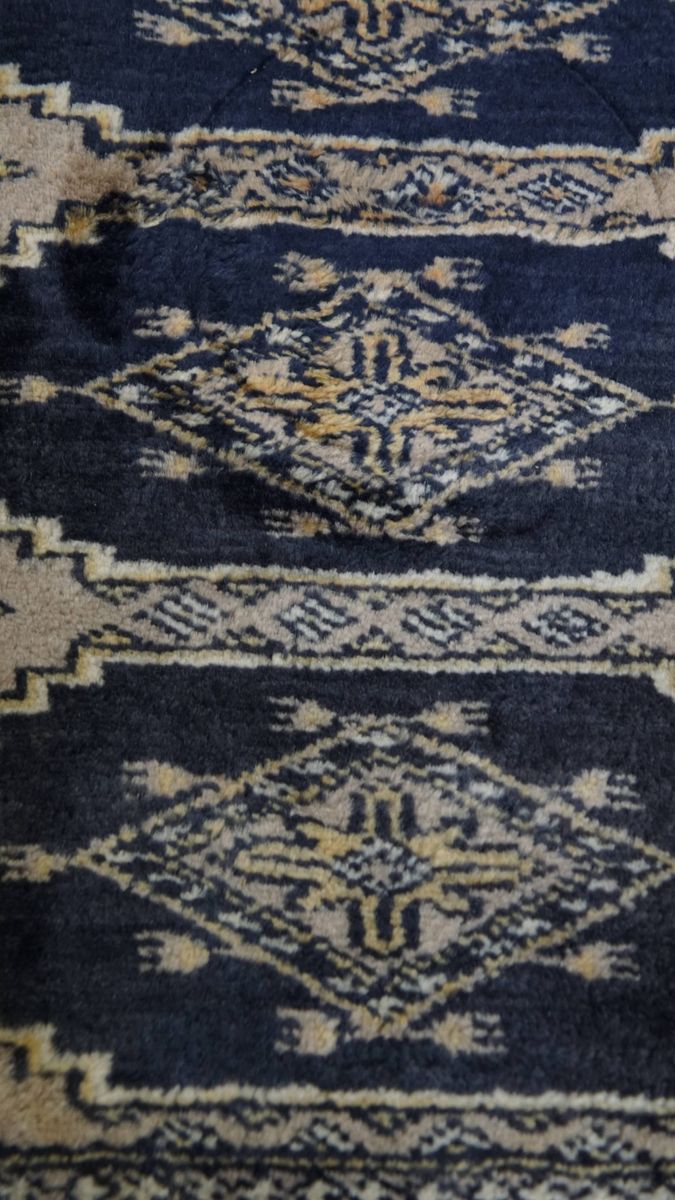 Leuk, Subtiel Sierkleedje/ Loper Met Blauw En Beige Tinten 71x32cm image 3