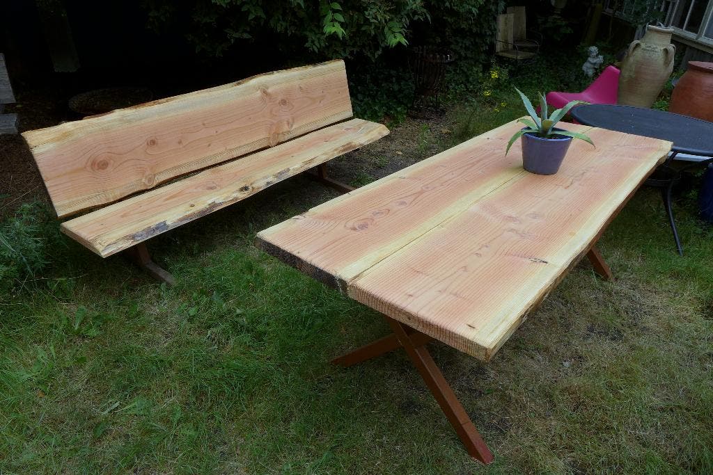 Mooie Boomstam Tuinbank image 16