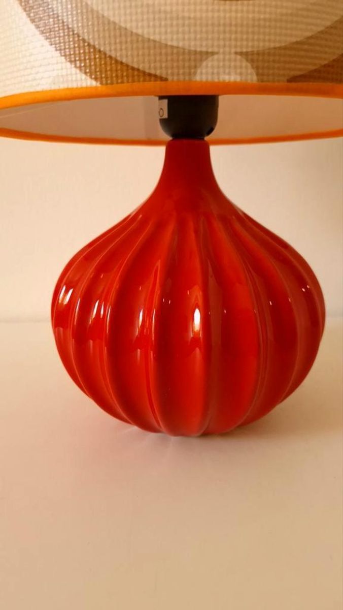 Retro Lamp Jaren 70 Stijl Schemerlamp Tafellamp image 5