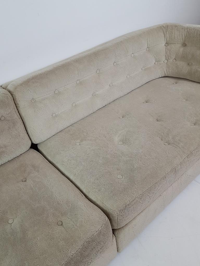 Vintage Leolux Modulaire Bank Model 702 Beige image 9