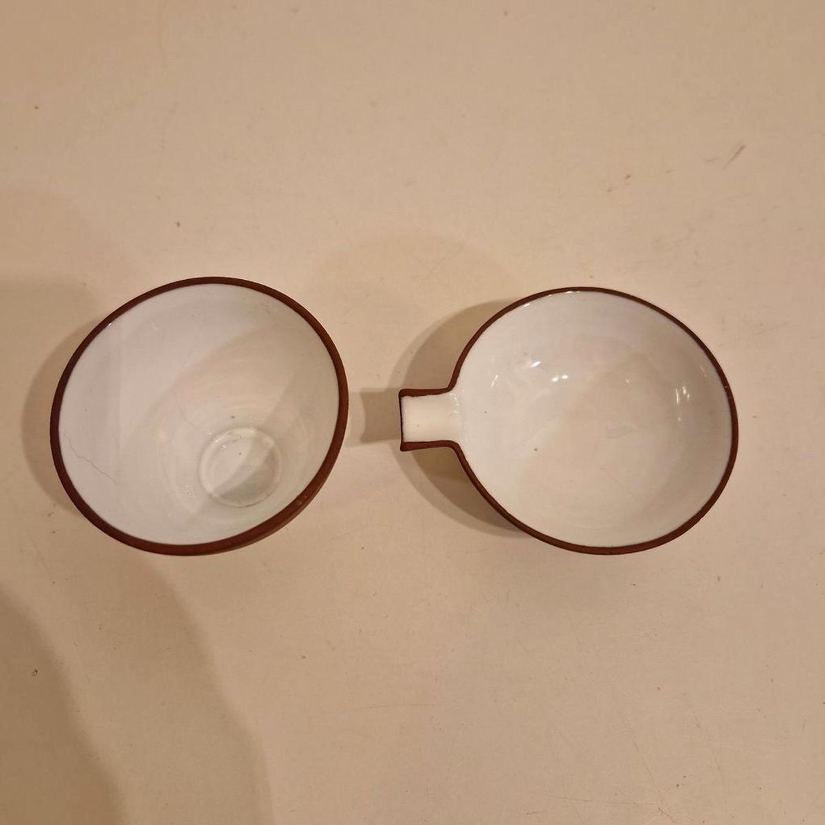 Vintage Keramiek Rook Setje Asbak Met Sigaret Bak Ravelli ? image 8