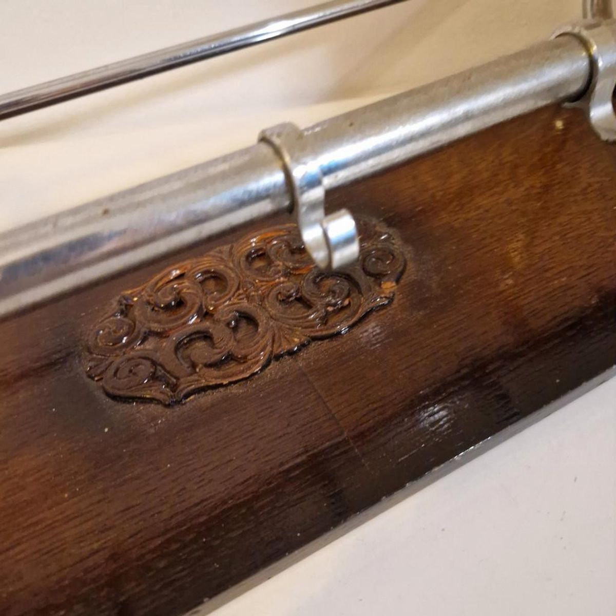 Vintage Houten Kapstok Jaren 40 image 4