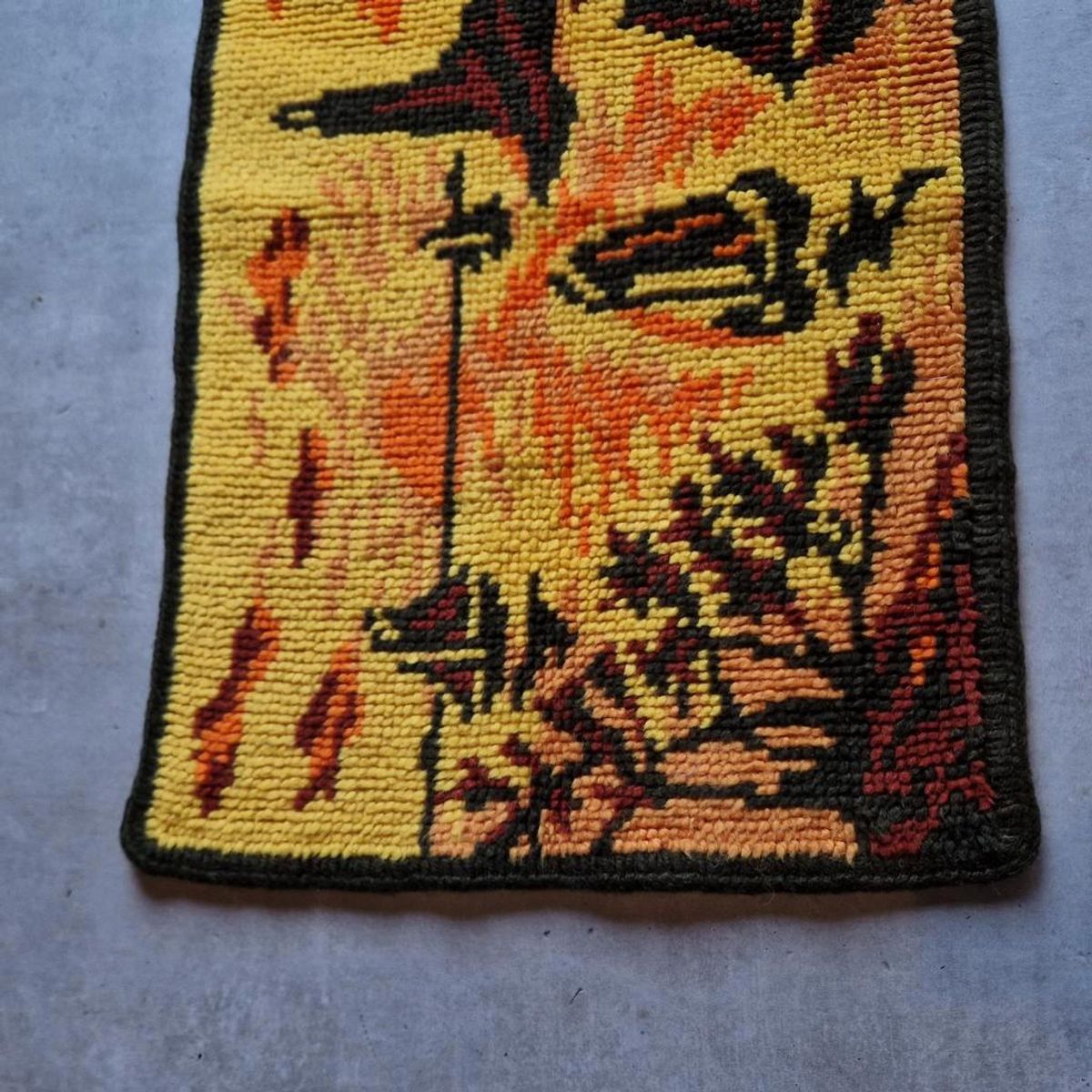 * Vintage Kleedje Retro Wandkleed Mat Wollen Kleedje image 4