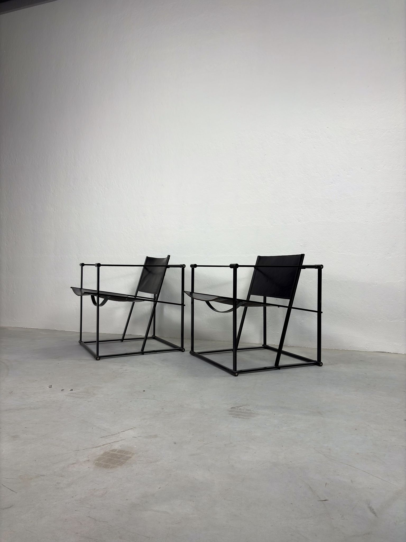 Set Vintage Pastoe Fm60 Fauteuils Tuigleer image 4