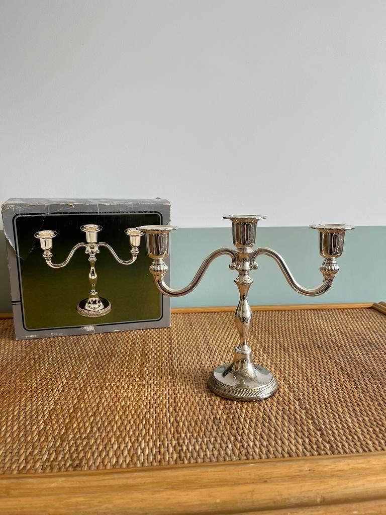 Zilveren Kandelaar Verzilverd - The Mayfair Collection image 5