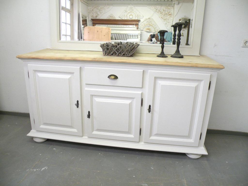 Prachtig Wit Landelijk Dressoir 135 Cm image 15