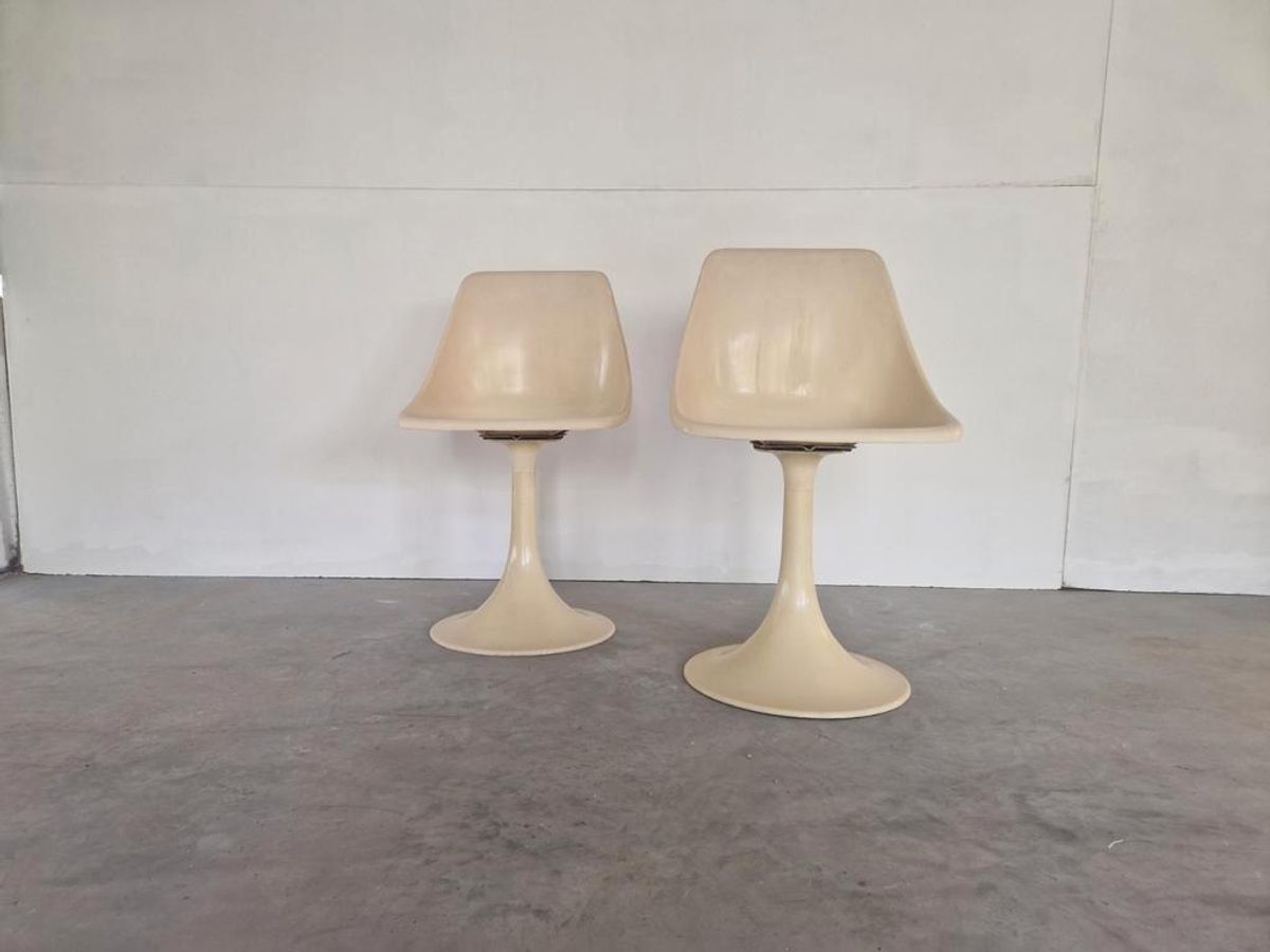 Space Age Vintage Tulp Stoelen Eero Saarinen image 6