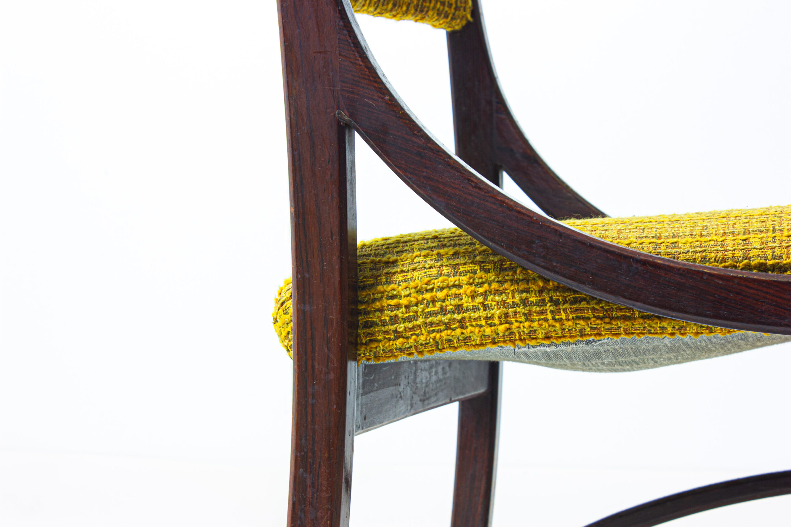 Vintage Set Van 5 Italiaanse Eetkamerstoelen Van Ico Parisi, 1960 image 12