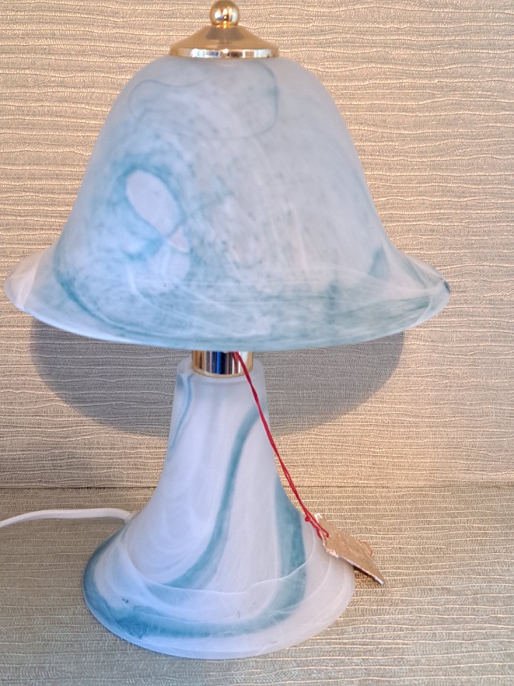 Murano Mushroom Tafellamp Glas En Verguld image 4