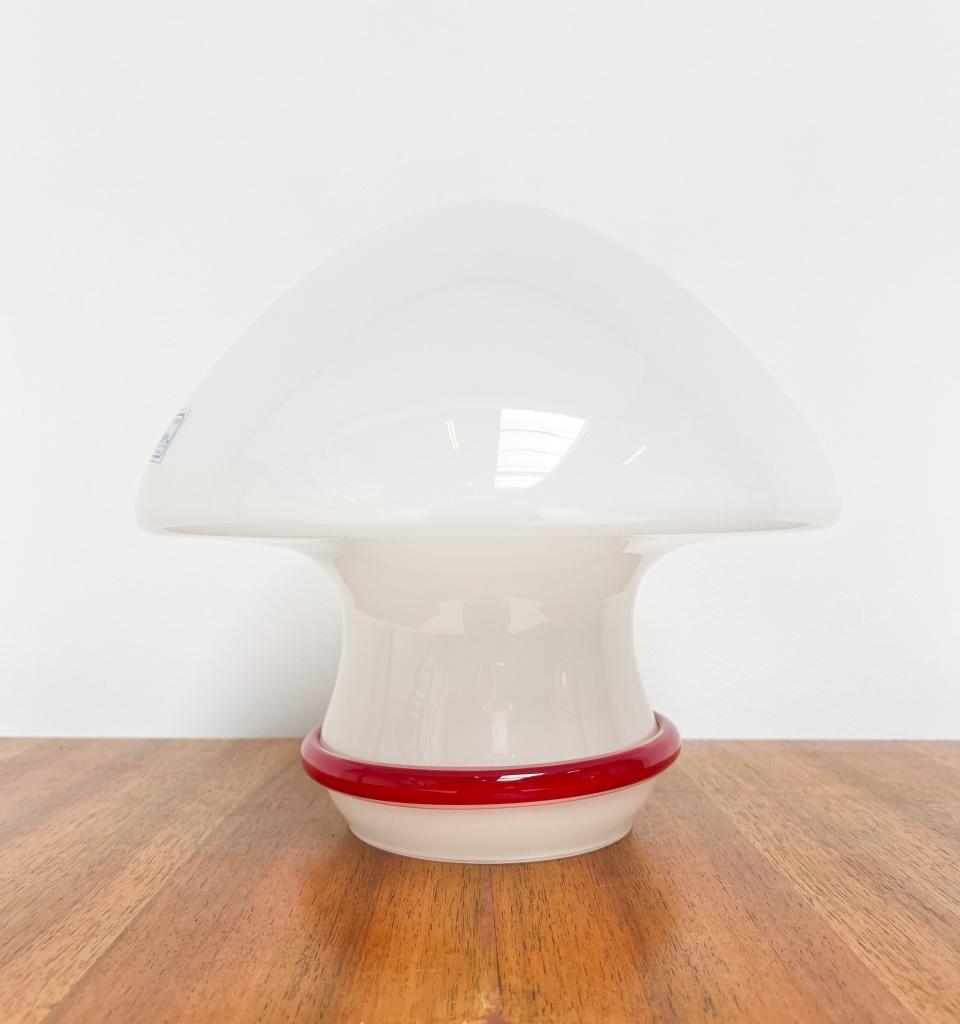 Muranoglazen Mushroom Tafellamp Van De Majo, 1970's image 3