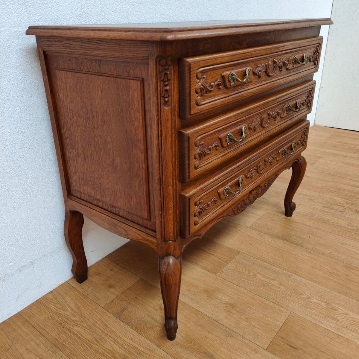 Vintage Landelijke Queen Ann Ladekast Halkast Ladekastje Kastje 607 image 6