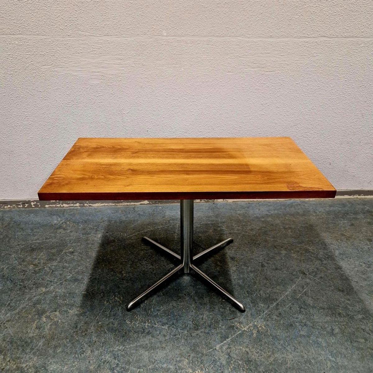 60's Vintage Draaibare Bijzettafel Tv Kastje Audio Meubel image 5