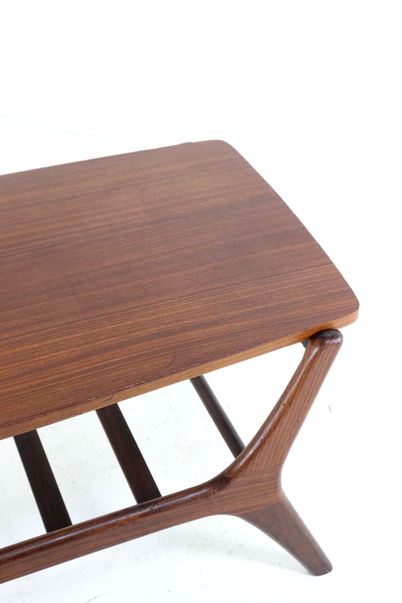 Vintage Salontafel Met Omkeerbaar Blad 'vinkega' image 13