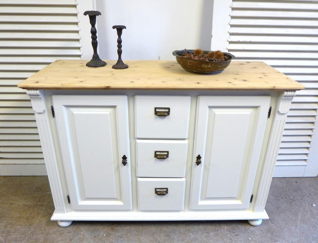 Prachtig Wit Landelijk Dressoir 135 Cm image 3