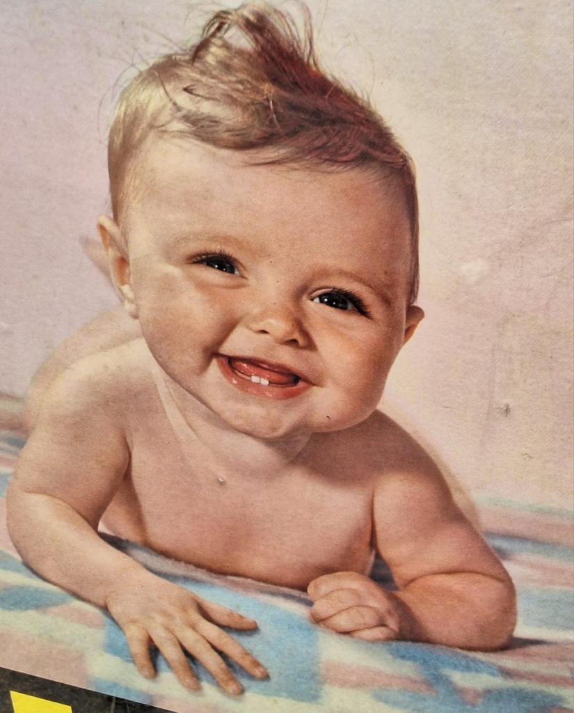 Oude Reclame Op Karton Van Gerçuria, Baby Creme👶 image 4