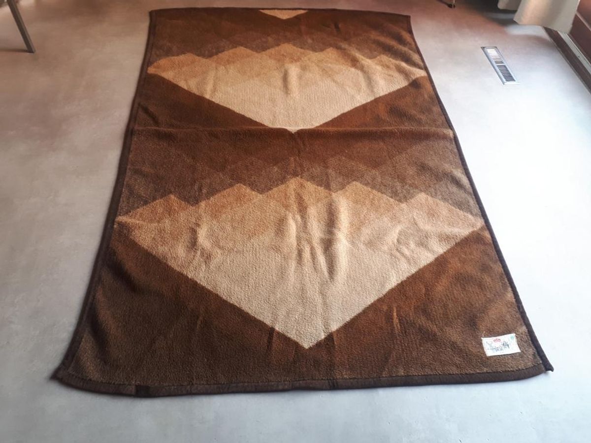 Vintage Aabee Deken Plaid Picknickkleed Kleed image 3
