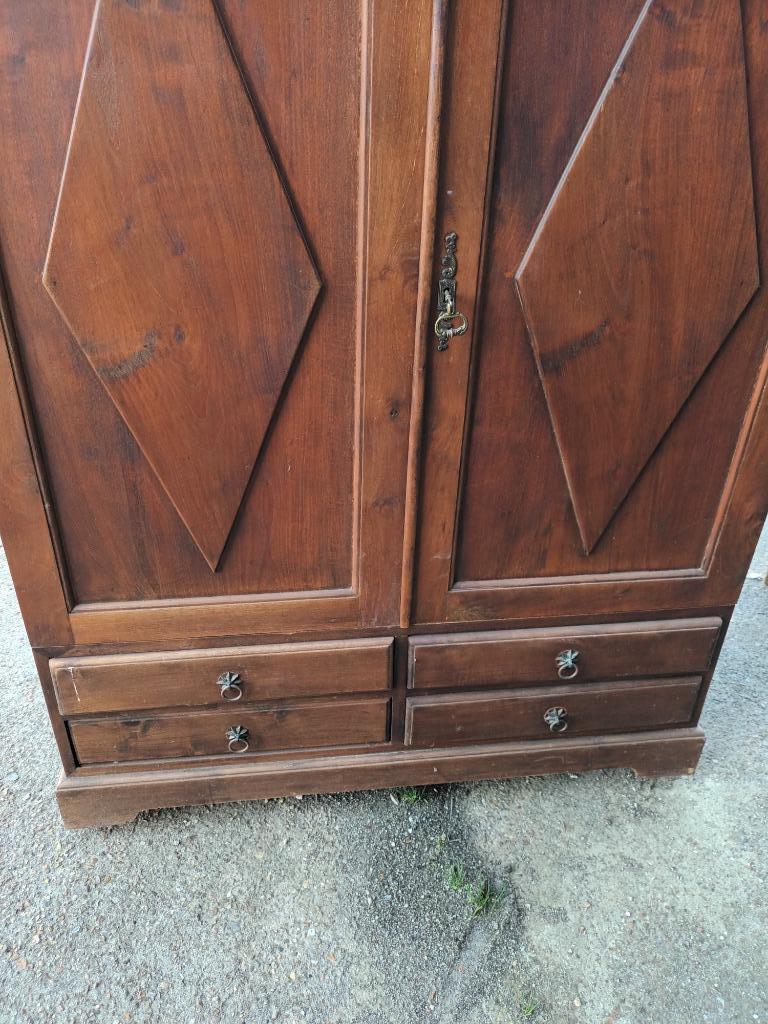 Koloniale Massief Houten Kast image 3