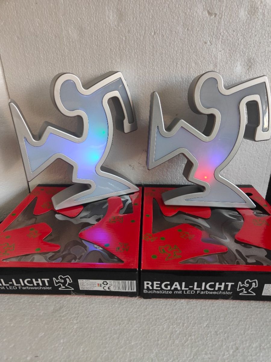 Set Osvaldo Cavandoli Keith Haring La Linea Lampen Grijs image 10