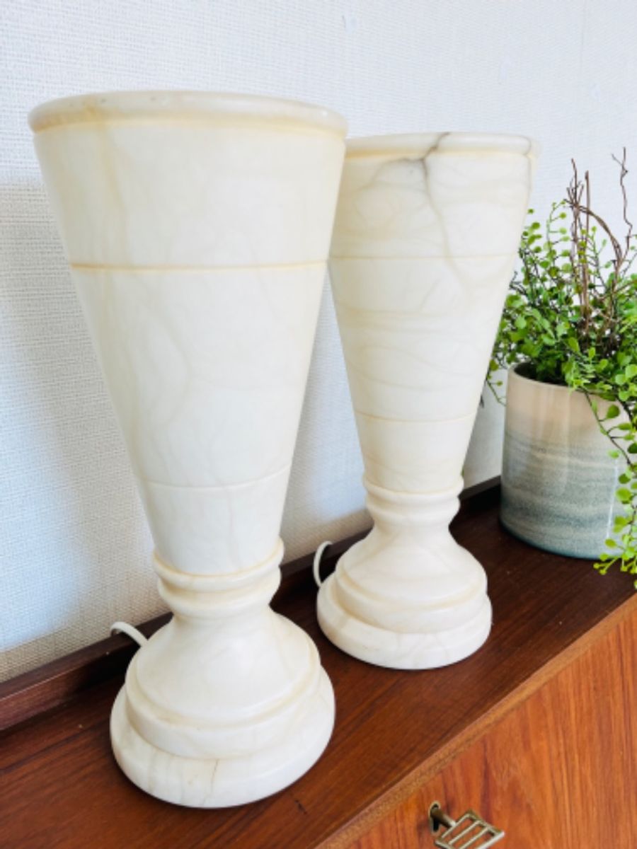 Set Vintage Albasten Lampen Spanje image 5