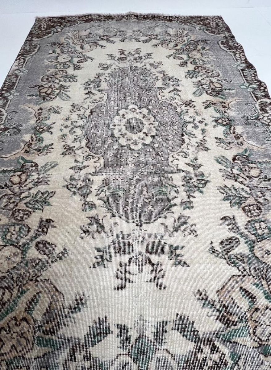 Beige Bruin Vintage Yuruk Vloerkleed 265 X 170 Cm image 2