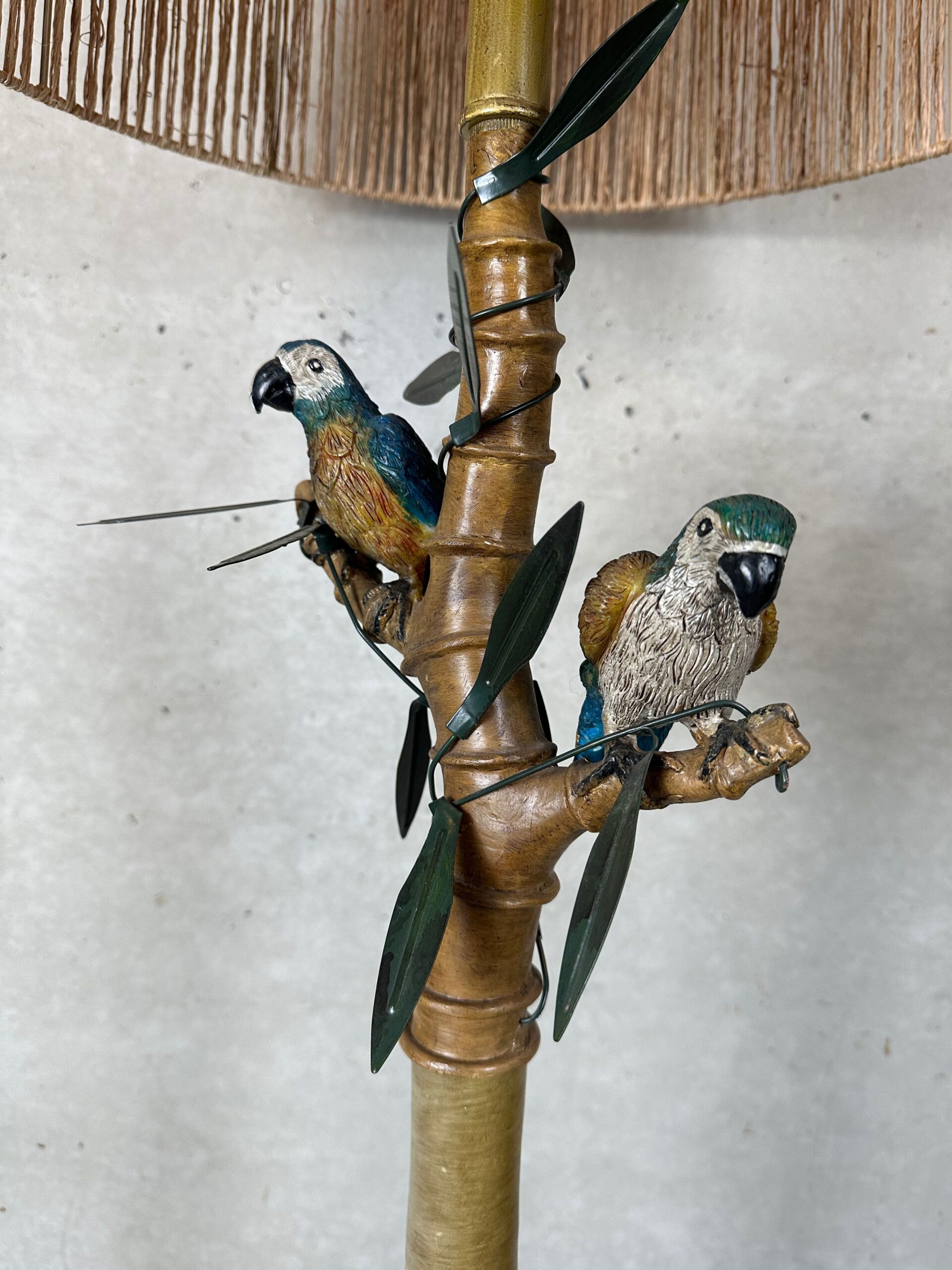 Vintage ‘botanical’ Vloerlamp image 9