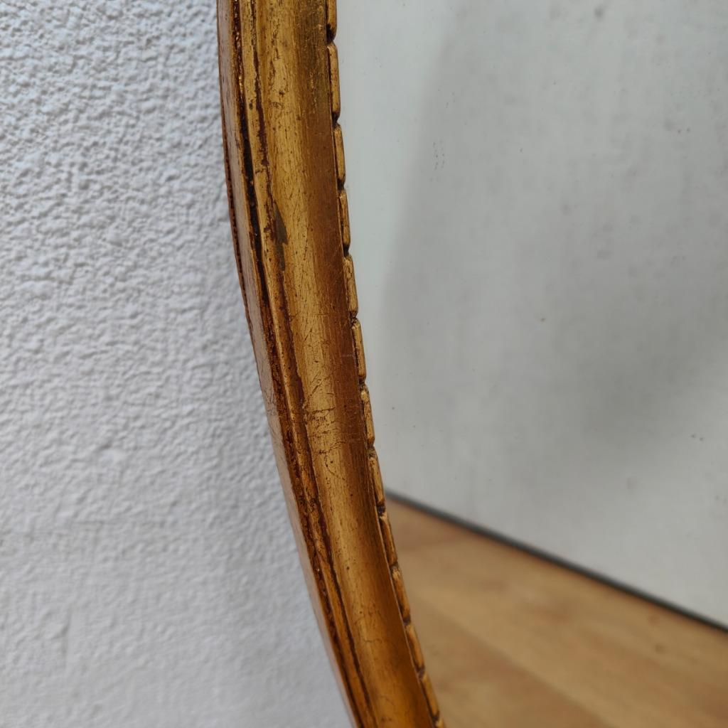 Vintage Brocante Rococo Barok Goudkleurige Spiegel Schouwspiegel 312 image 15