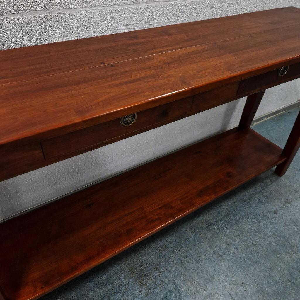 Klassieke Noten / Kersen Vintage Sidetable Dressoir Ladekast image 6