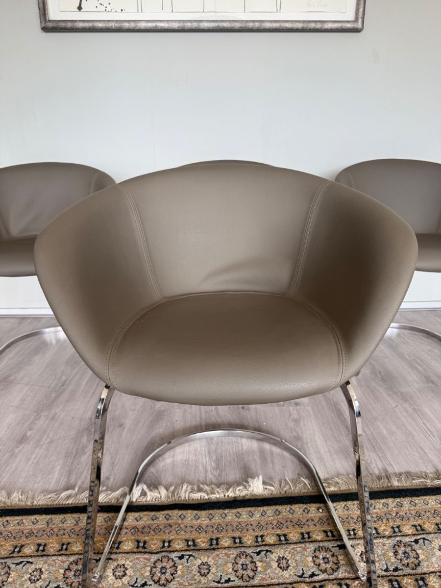 4x Arper Duna Chair Design By Lievore Altherr Molina, Ca2014 image 17