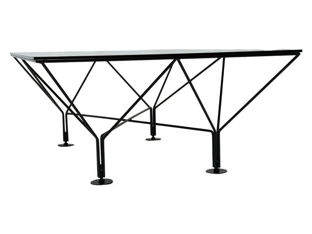 Vintage Salontafel Paolo Piva Stijl Met Rookglas 80's Design image 21