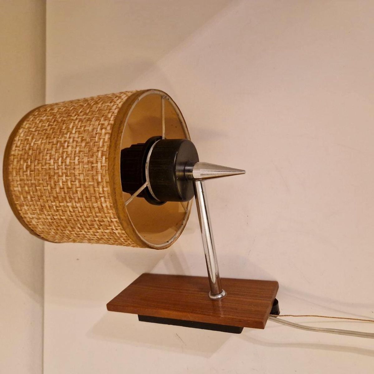 60's Vintage Wandlamp Jaren 60 Wand Lampje image 3