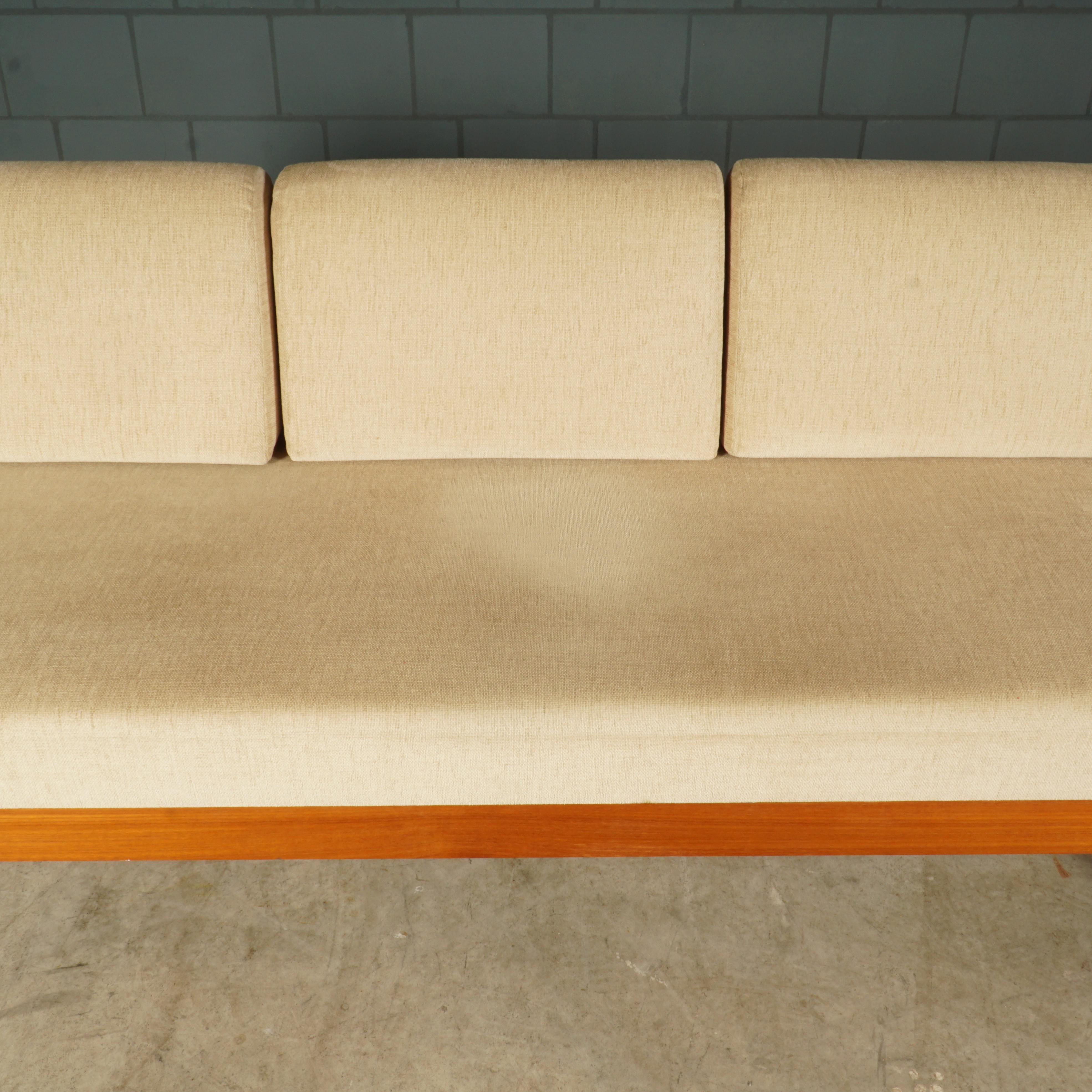 Vintage Deense Klepbank – Den Blaa Fabrik – Jaren 60 image 13