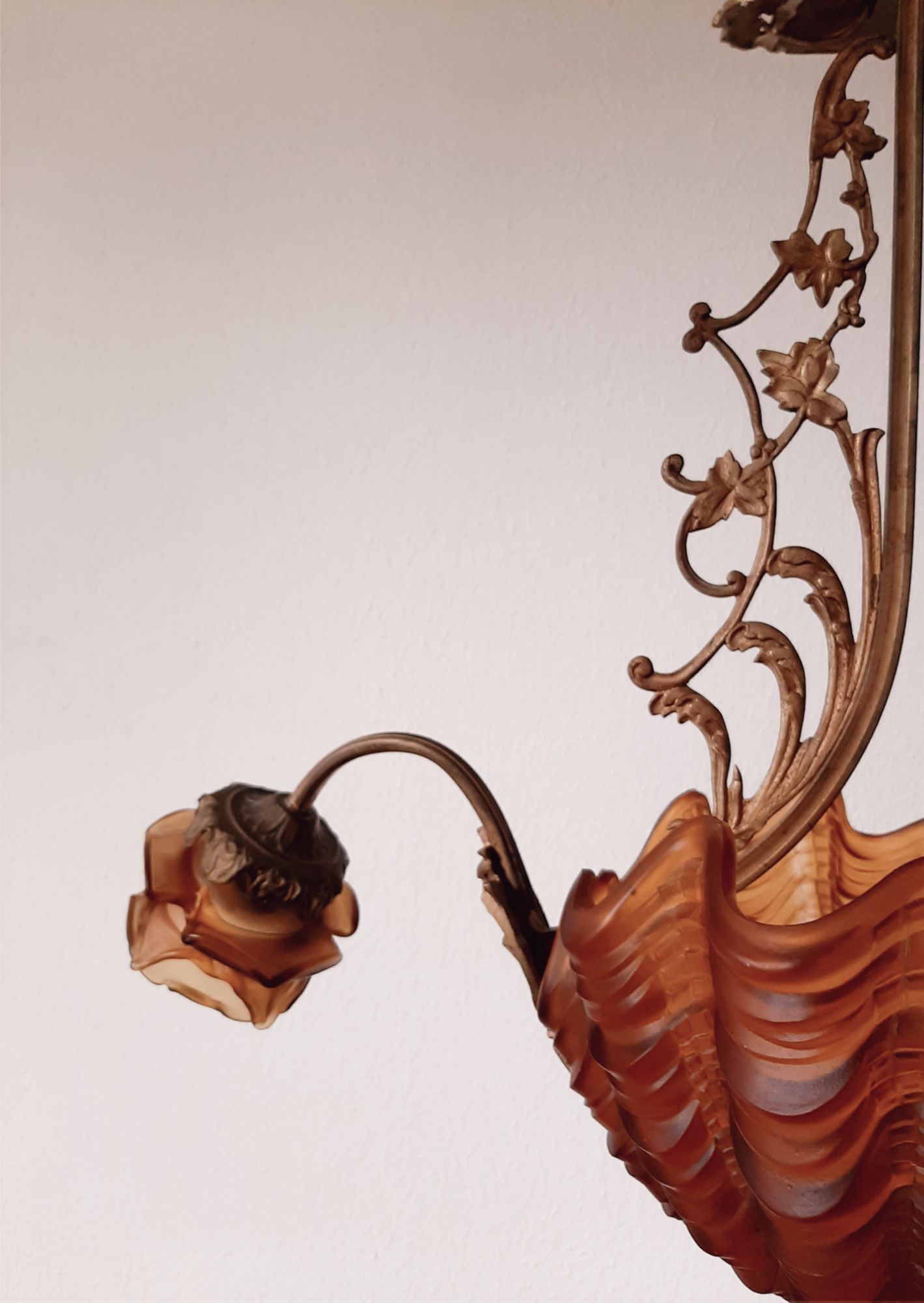 Art Nouveau Kroonluchter 1900 Frankrijk image 6