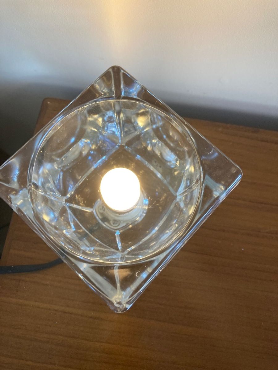 Vintage Space Age Icecube Tafellampje Peill Und Putzel image 4